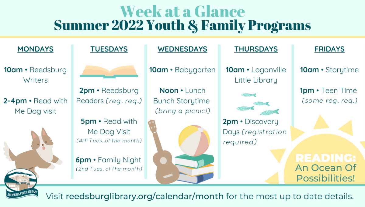 Summer Library Program 2022 Reedsburg Public Library
